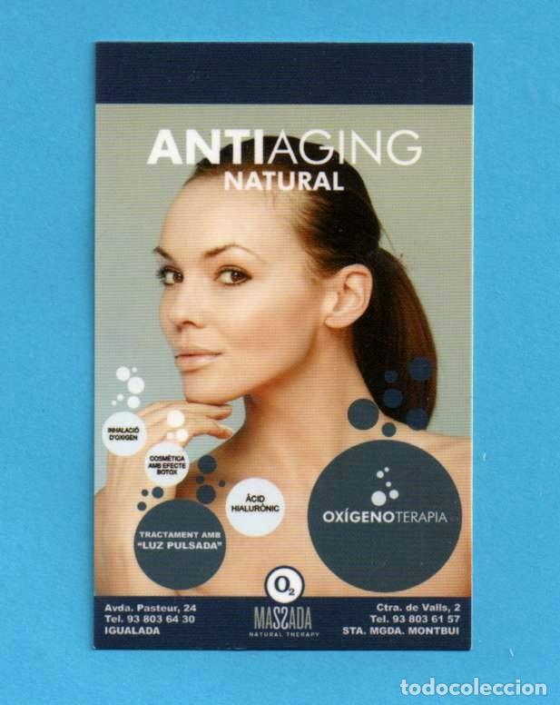 Collectionnisme Calendriers: Calendario de a&ntilde;o 2008 de Publicidad de Antiaging Natural En catalan