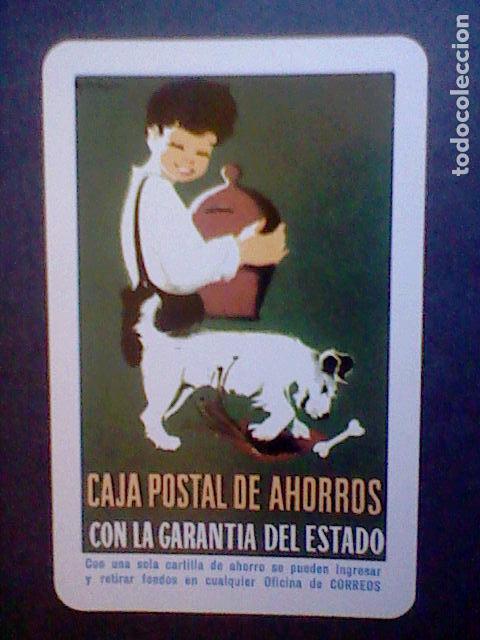 Collezionismo Calendari: Fournier 1958 caja postal ahorros BE