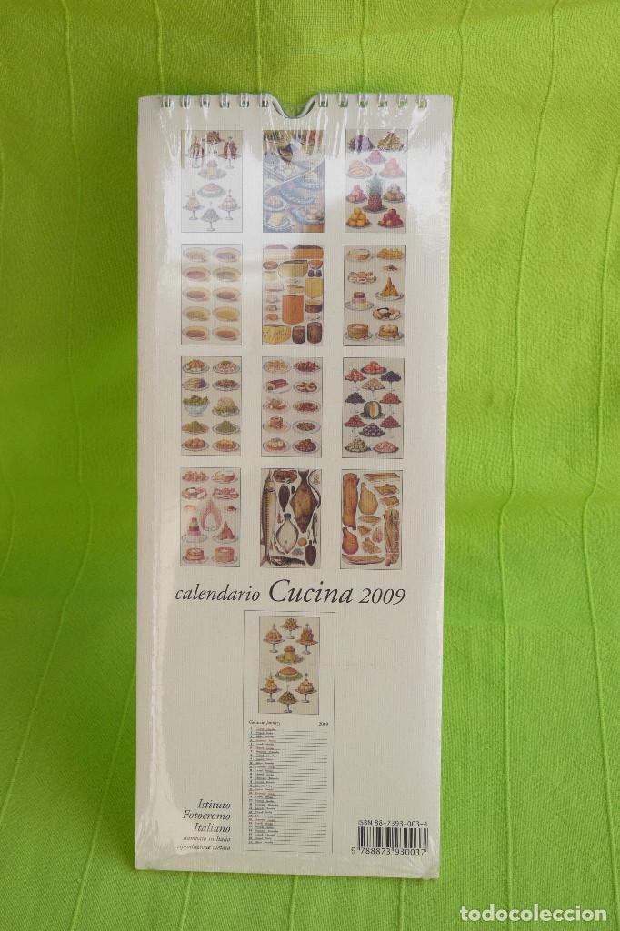 Coleccionismo calendarios: CALENDARIO DE PARED- 2009 - CUCINA - Foto 2