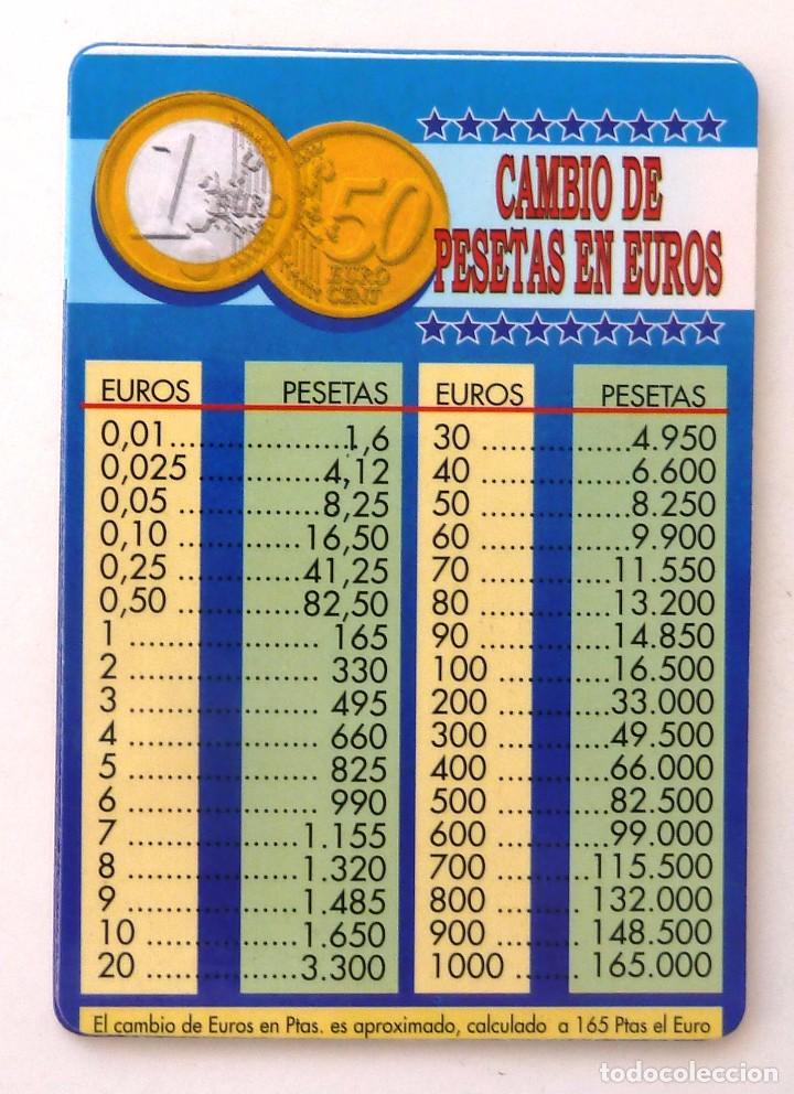 Coleccionismo calendarios: CALENDARIO DE BOLSILLO 1999. W.C.B. N&ordm; 238. CAMBIO DE PESETAS EN EUROS.