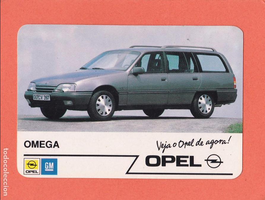 Coleccionismo Calendarios: CALENDARIO PORTUGAL 1990 - OPEL OMEGA. COCHES