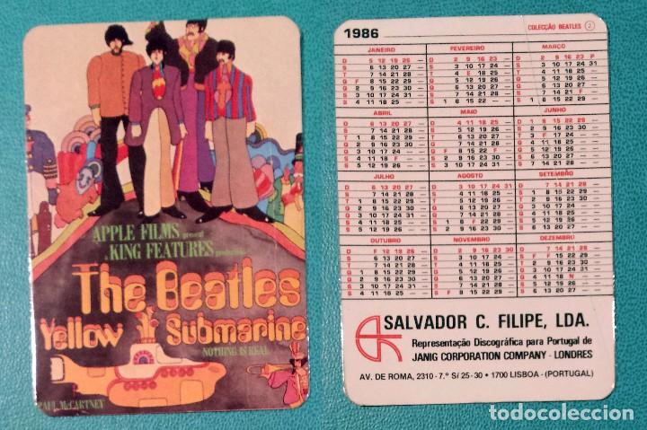 Coleccionismo calendarios: THE BEATLES - CALENDARIO EDITADO EN PORTUGAL - 1986