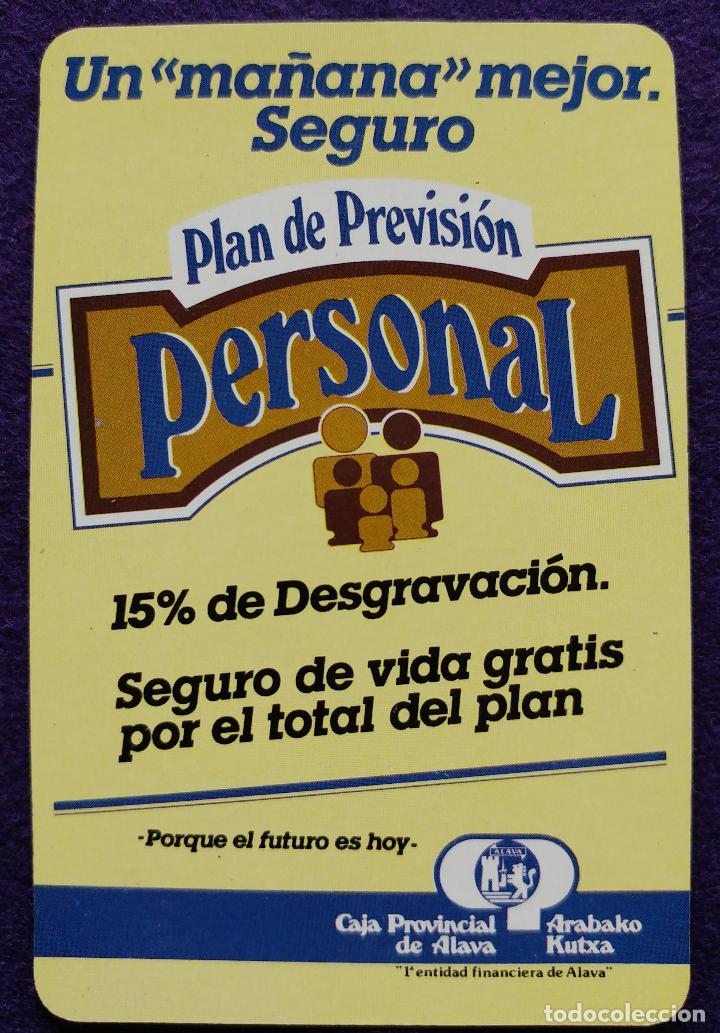 Collectables Calendars: CALENDARIO FOURNIER. CAJA PROVINCIAL DE ALAVA. 1985.