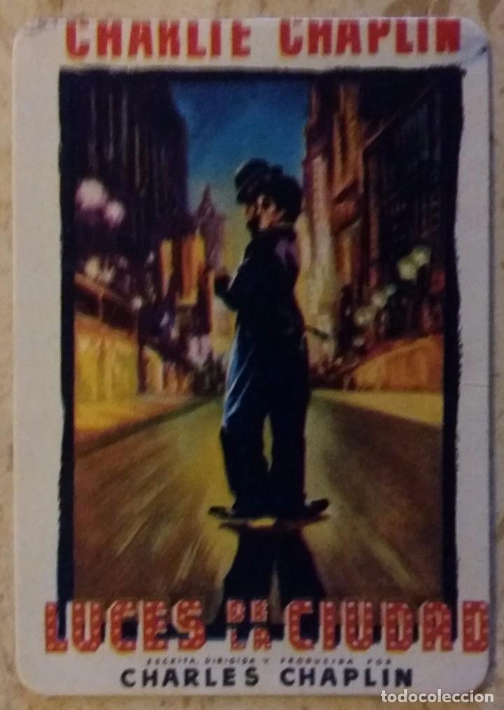 Coleccionismo calendarios: Charlie Chaplin luces de ciudad - Foto 1