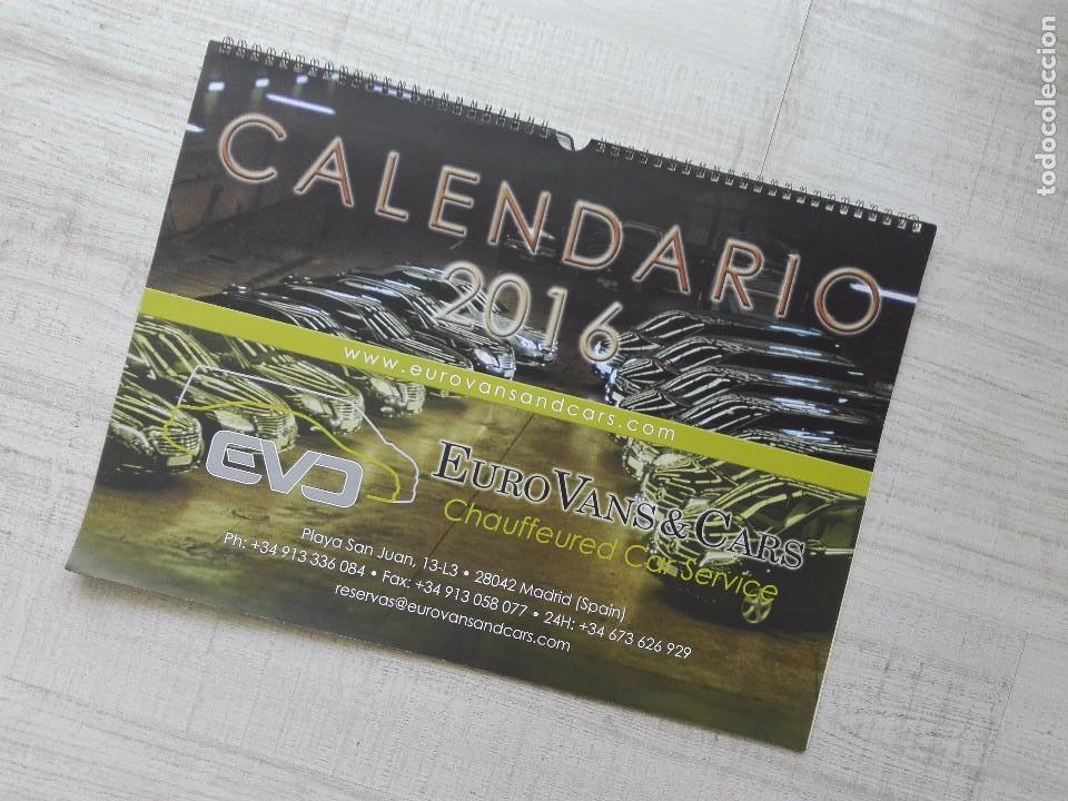 Collectionnisme Calendriers: CALENDARIO DE PARED 2016 - EUROVANS & CARS  - 42,5X30,5 200GR - AUTOMOVIL