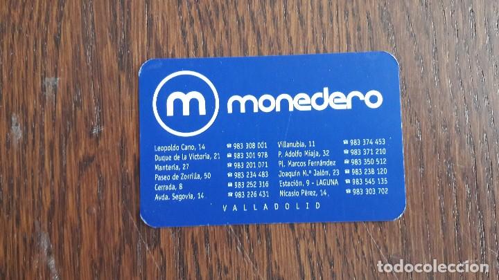 Coleccionismo Calendarios: calendario de publicidad Monedero, Valladolid a&ntilde;o 2013