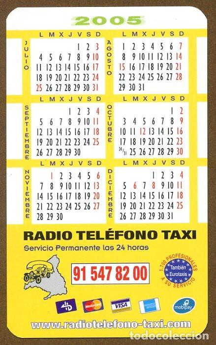 Coleccionismo calendarios: Calendarios Bolsillo - MADRID SOLAR 2005 - Foto 2