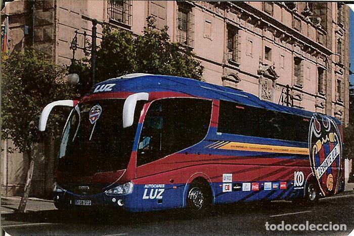 Coleccionismo Calendarios: CALENDARIO DE BOLSILLO F&Uacute;TBOL - 2018 - AUTOB&Uacute;S LEVANTE