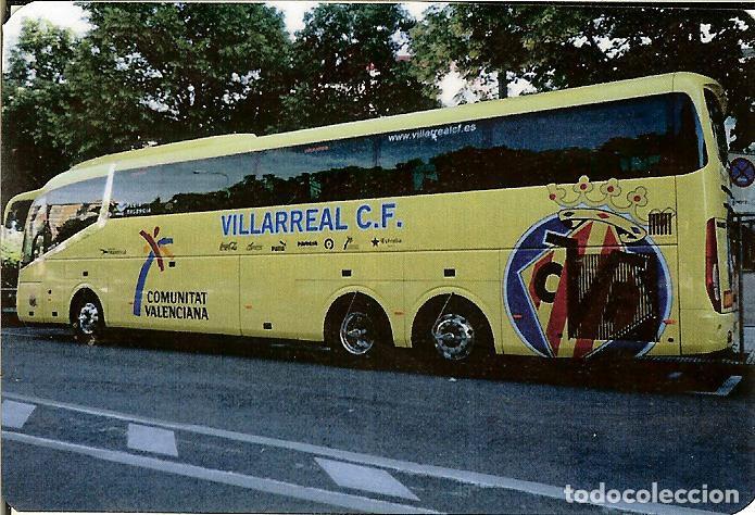 Coleccionismo Calendarios: CALENDARIO DE BOLSILLO F&Uacute;TBOL - 2018 - AUTOB&Uacute;S VILLARREAL
