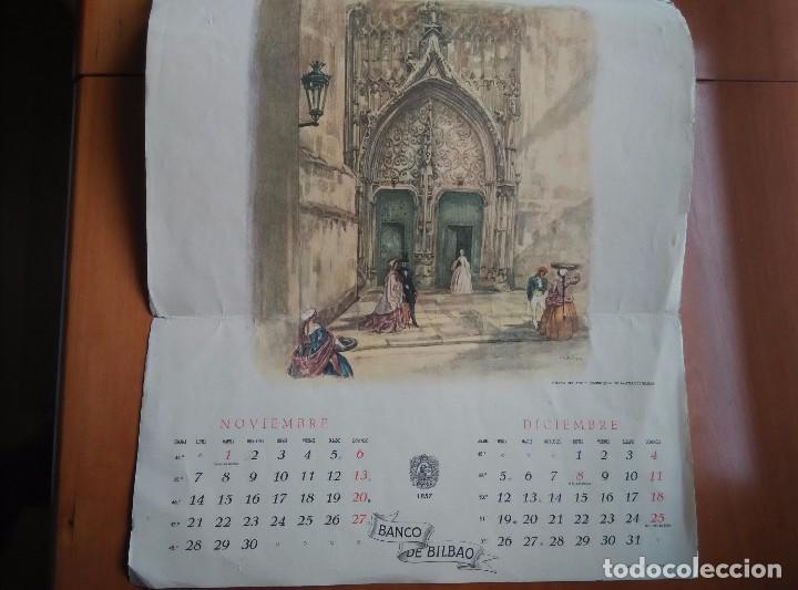 Coleccionismo calendarios: CALENDARIO BANCO BILBAO A&Ntilde;O - Foto 7