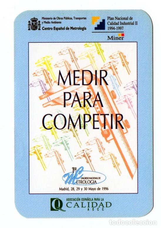 Coleccionismo calendarios: Calendario de Publicidad 1996 - ASOCIACI&Oacute;N ESPA&Ntilde;OLA PARA LA CALIDAD