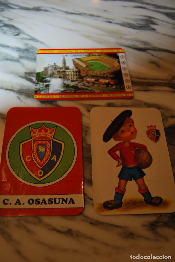 Coleccionismo calendarios: TRES CALENDARIOS F&Uacute;TBOL - MUNDIAL 82 Y C.A. OSASUNA - CALENDARIO - 1982 Y 1984