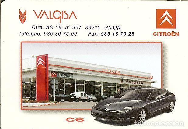 Coleccionismo Calendarios: CALENDARIO PUBLICITARIO - 2007 - CITROEN C6 - VALGISA - GIJ&Oacute;N
