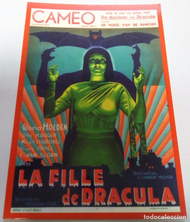 Coleccionismo calendarios: CALENDARIO CINE LA FILLE DE DRACULA