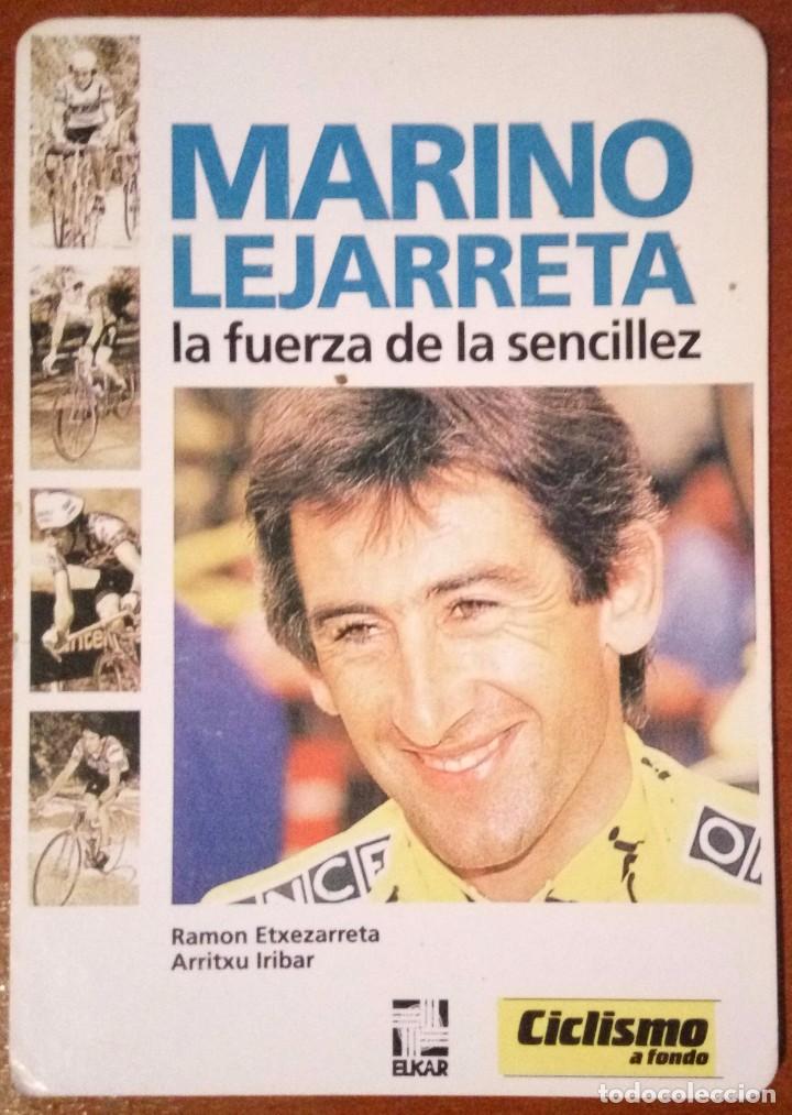 Coleccionismo calendarios: CALENDARIO CICLISMO LIBRO DE MARINO LEJARRETA 1993