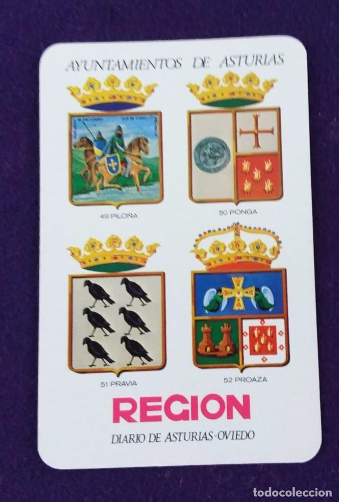 Sammeln von Kalendern: CALENDARIO FOURNIER. AYUNTAMIENTOS DE ASTURIAS, DIARIO REGION. 1975