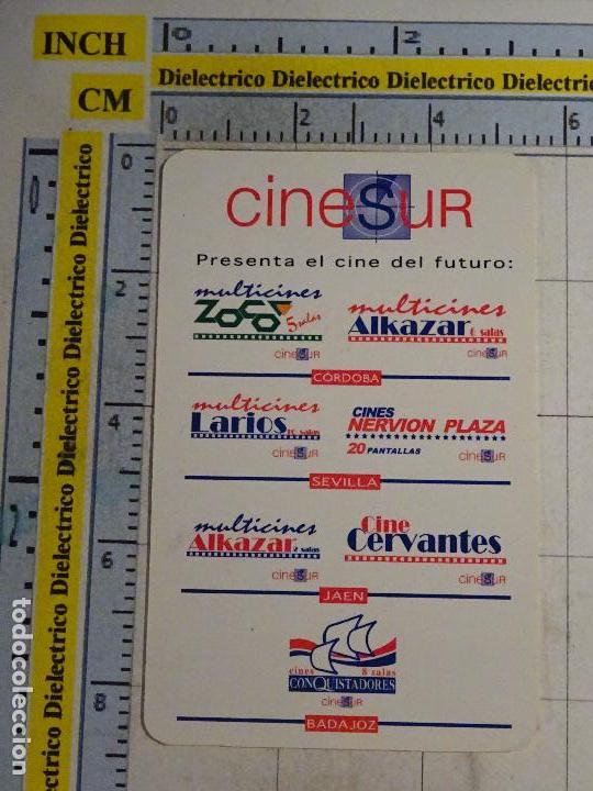 Coleccionismo Calendarios: CALENDARIO DE BOLSILLO. A&Ntilde;O 2000. CINES CINESUR C&Oacute;RDOBA SEVILLA JAEN BADAJOZ