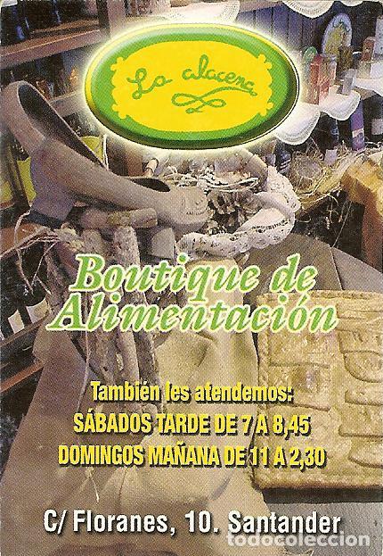 Coleccionismo Calendarios: CALENDARIO PUBLICITARIO - 2009 - LA ALACENA - SANTANDER