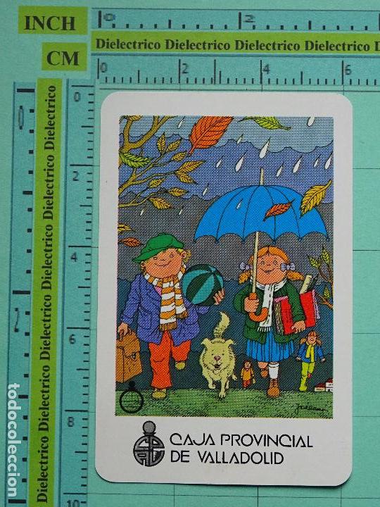 Coleccionismo Calendarios: CALENDARIO DE BOLSILLO. A&Ntilde;O 1986. CAJA DE AHORROS PROVINCIAL DE VALLADOLID. BANCOS, CAJAS DE AHORRO
