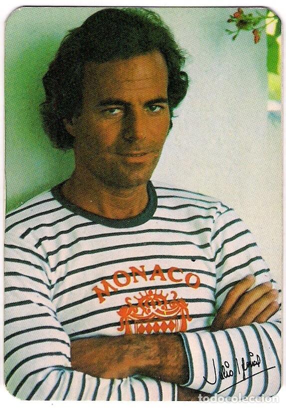 Coleccionismo Calendarios: -68516 CALENDARIO CANTANTE JULIO IGLESIAS, A&Ntilde;O 1985, PUBLICITARIO EXTRANJERO BELBRISA