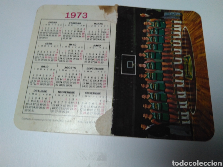 Coleccionismo Calendarios: CALENDARIO BOLSILLO 1973 LIGA NACIONAL BALONCESTO