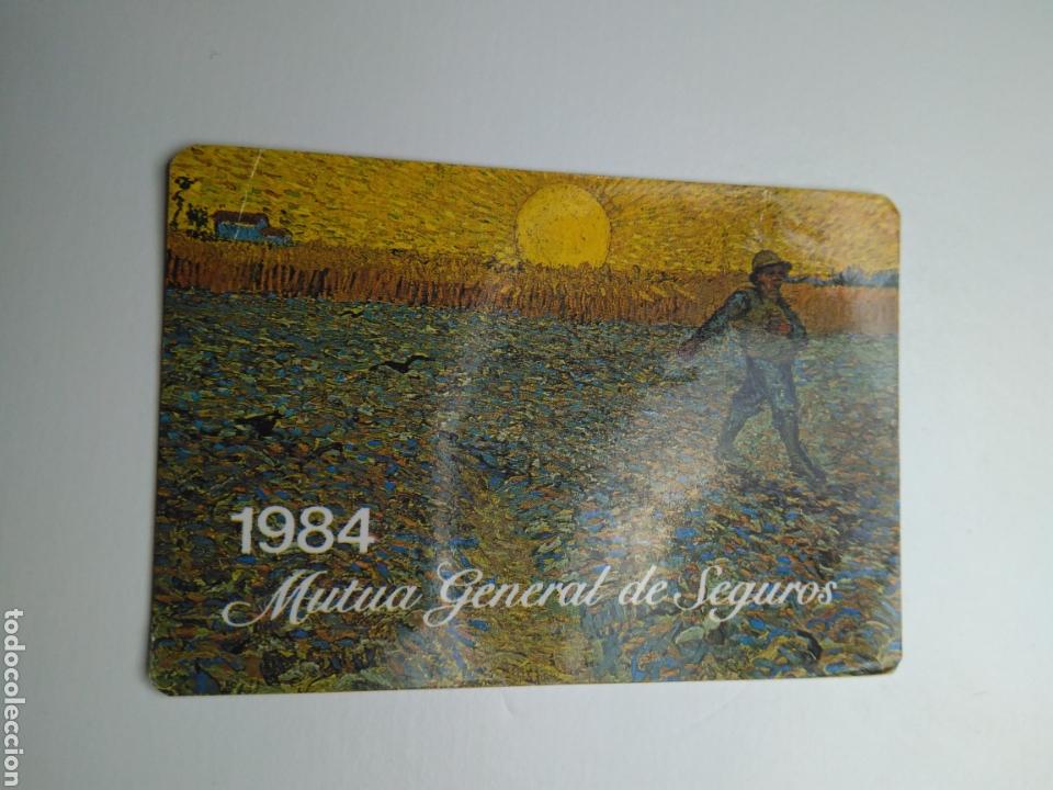 Coleccionismo calendarios: CALENDARIO DE BOLSILLO A&Ntilde;O 1984 MUTUA GENERAL DE SEGUROS XX