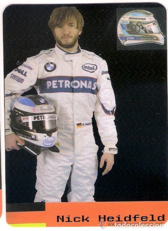 Coleccionismo Calendarios: -40709 CALENDARIO PILOTO COCHE FORMULA 1 NICK HEIDFELD, A&Ntilde;O 2009, DEPORTES