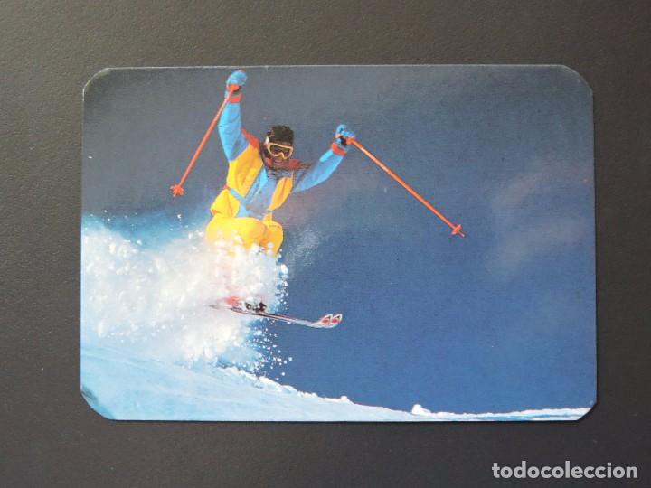 Coleccionismo calendarios: Calendario de Bolsillo - Serie GRAY - DEPORTE ESQU&Iacute; - A&ntilde;o 1995