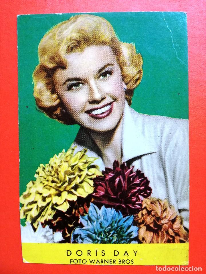Coleccionismo Calendarios: CALENDARIO A&Ntilde;O 1957 DORIS DAY. FOTO WARNER BROS,RECLAMOS KAYBEM