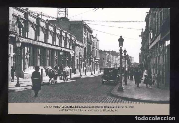 Coleccionismo calendarios: Calendario IMATGES DEL SABADELL ANTIC del 2015: La Rambla el 1930 (num. 217)