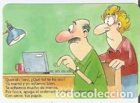 Colecionismo Calend&aacute;rios: Calendario Humor. Comunicaci&oacute;n Inform&aacute;tica. ref. 11-09l245