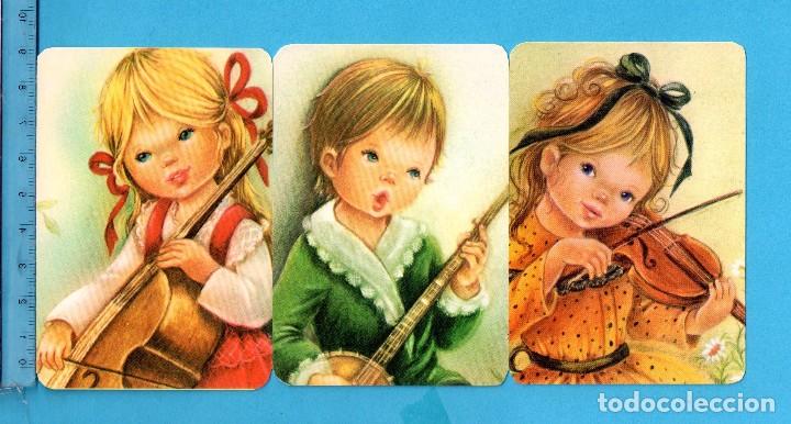 Collectables Calendars: Tres Calendario del A&ntilde;o 1981 de Ni&ntilde;os Y Instrumental  Editor D. N&ordm;1/2/4 Sin  Publicidad
