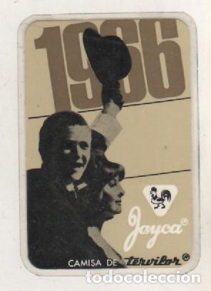 Coleccionismo calendarios: CALENDARIO DE BOLSILLO A&Ntilde;O 1966 PLASTIFICADO - JOYCA, CAMISA DE