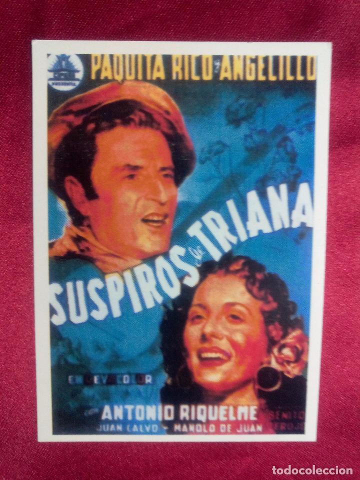 Coleccionismo calendarios: CALENDARIO DE BOLSILLO . CINE. 2002. SUSPIROS DE TRIANA. PAQUITA RICO. CON PUBLICIDAD