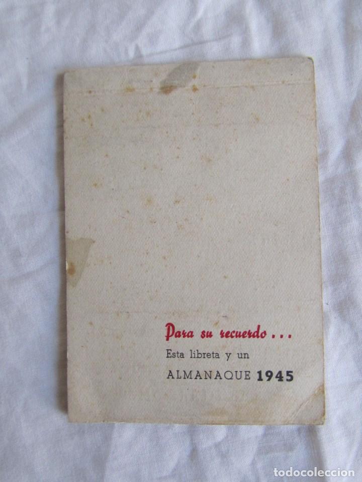 Coleccionismo calendarios: Calendario libreta block 1945 - Foto 3