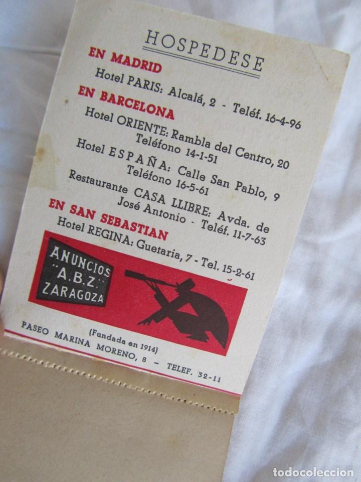 Coleccionismo calendarios: Calendario libreta block 1945 - Foto 4