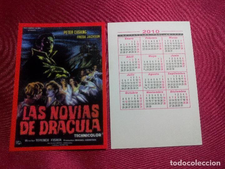 Coleccionismo calendarios: CALENDARIO DE BOLSILLO. 2010. LAS NOVIAS DE DRACULA