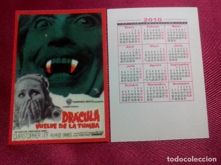Coleccionismo calendarios: CALENDARIO DE BOLSILLO. 2010. DRACULA VUELVE A LA TUMBA