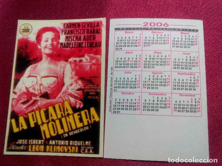 Coleccionismo Calendarios: CALENDARIO DE BOLSILLO. 2006. CINE. LA PICARA MMOLINERA. CARMEN SEVILLA