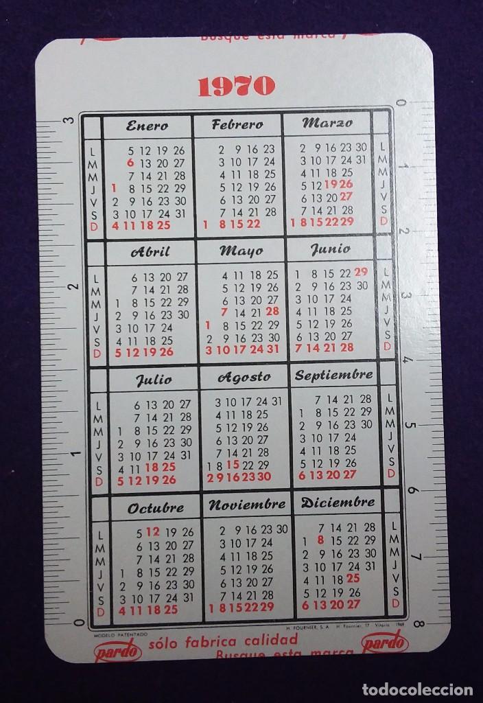 Sammeln von Kalendern: CALENDARIO FOURNIER. PARDO. 1970 1971