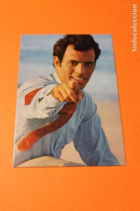 Coleccionismo Calendarios: CALENDARIO A&Ntilde;O 1972. ARTISTAS. SERIE B1. N&ordm; 3. JULIO IGLESIAS.