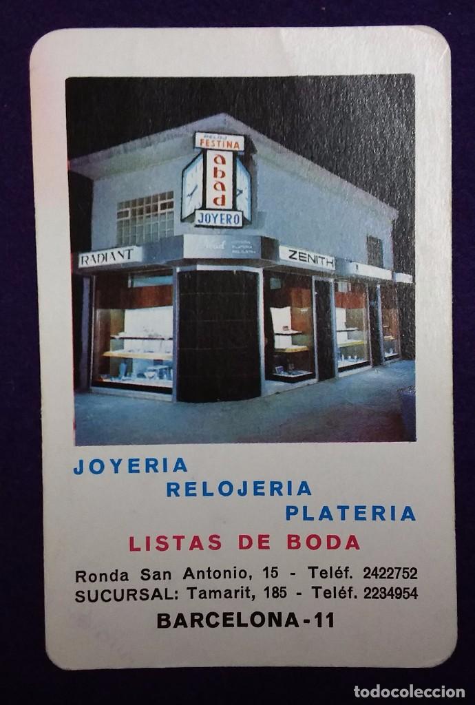 Coleccionismo calendarios: CALENDARIO FOURNIER. JOYERIA ABAD. 1971