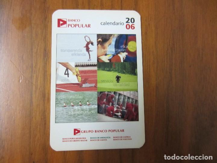 Collectionnisme Calendriers: CALENDARIO NO FOURNIER BANCO POPULAR DEL 2006 VER FOTOS