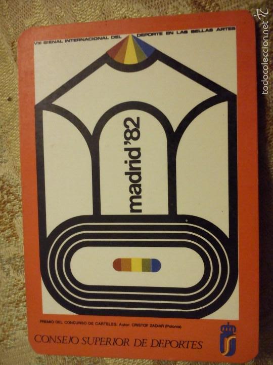 Coleccionismo calendarios: CALENDARIO DE BOLSILLO. MADRID 82. - Foto 1
