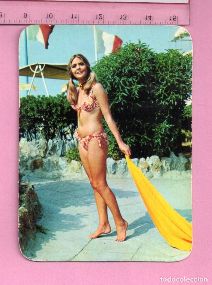 Coleccionismo Calendarios: Calendario Er&oacute;tico Bella Se&ntilde;orita Casa EU.N&ordm; 2054 del A&ntilde;o 1973 Publicidad Bar  de Zaragoza
