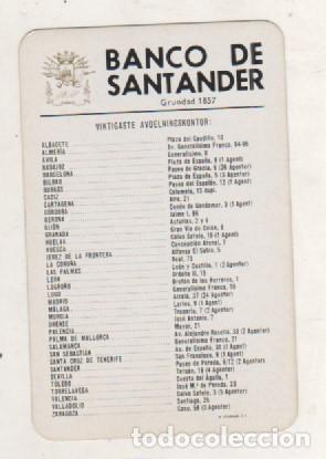 Collezionismo Calendari: BANCO DE SANTANDER - (TABLE DE CONVERSION - A&Ntilde;O 1968). EDITADA POR H. FOURNIER. FRANCIA FRANCE