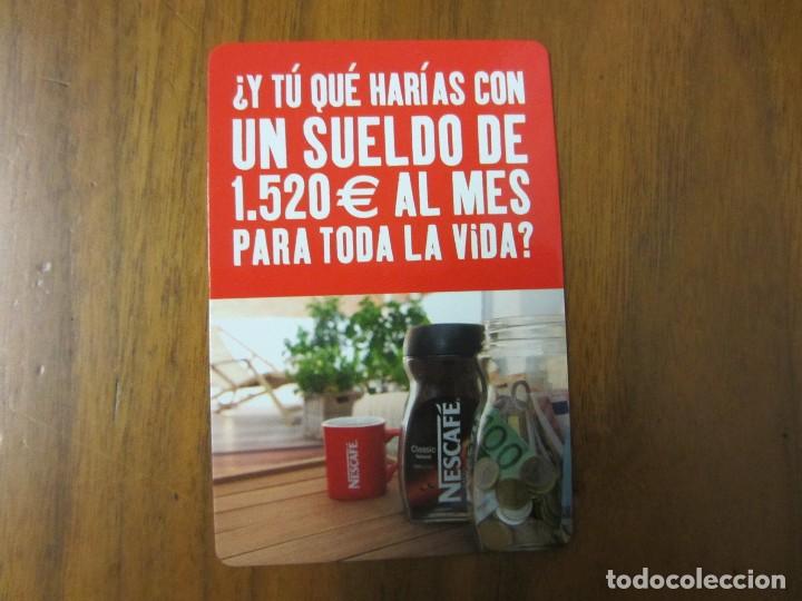 Collectionnisme Calendriers: CALENDARIO NO FOURNIER-NESCAFE- DEL 2007 VER FOTOS