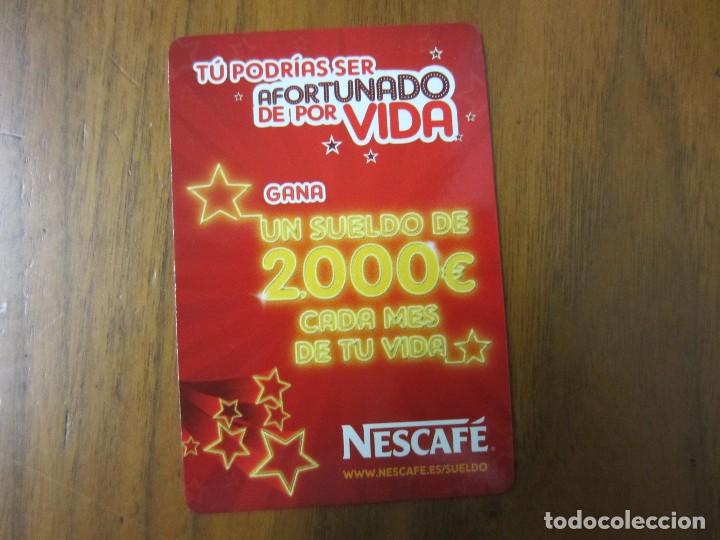 Collectionnisme Calendriers: CALENDARIO NO FOURNIER-NESCAFE- DEL 2009 VER FOTOS
