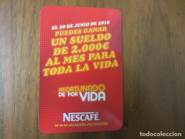Collectionnisme Calendriers: CALENDARIO NO FOURNIER-NESCAFE DEL 2010 VER FOTOS