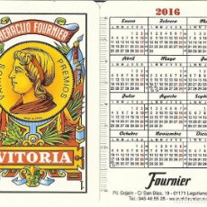 Coleccionismo Calendarios: CALENDARIO FOURNIER - 2016 - AS DE OROS